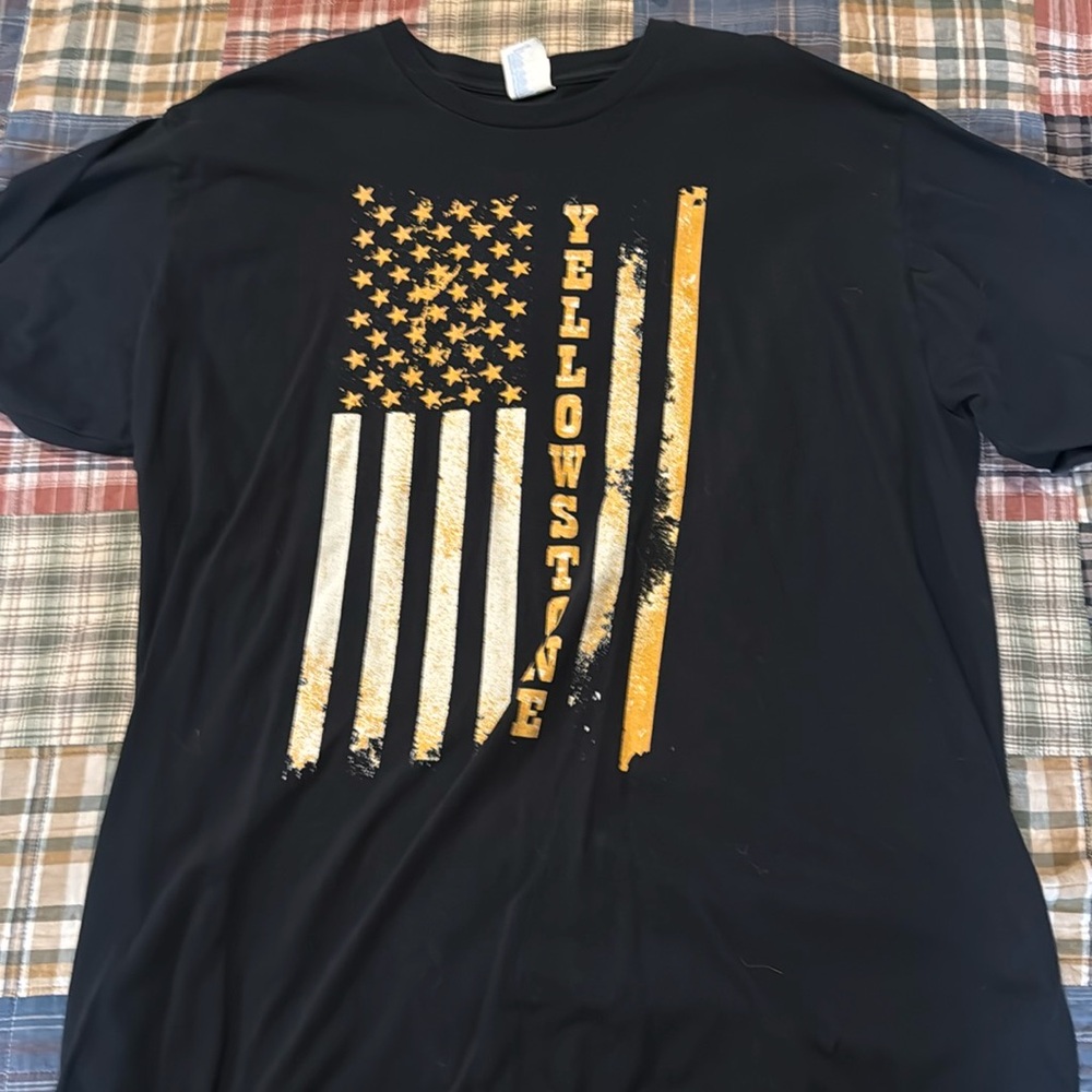 Yellowstone Shirt 3X but runs small.